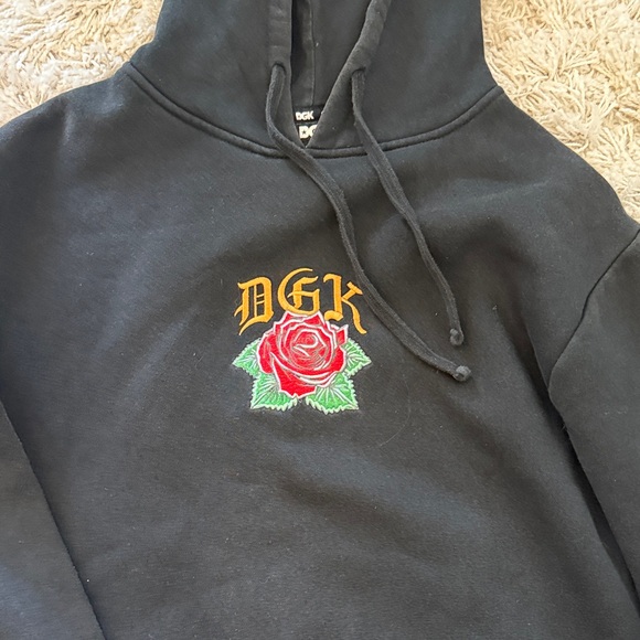 DGK Guadalupe Embroidered Black Hoodie - Picture 3 of 6